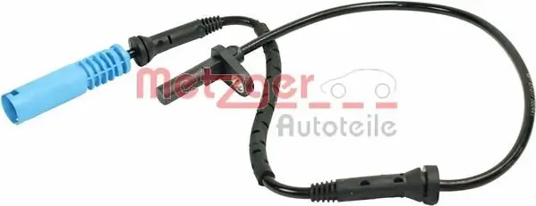 Sensor, Raddrehzahl Vorderachse METZGER 0900826