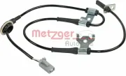 Sensor, Raddrehzahl Vorderachse links METZGER AUTOTEILE 0900827