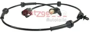 Sensor, Raddrehzahl Hinterachse METZGER AUTOTEILE 0900833