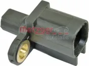 Sensor, Raddrehzahl METZGER 0900837