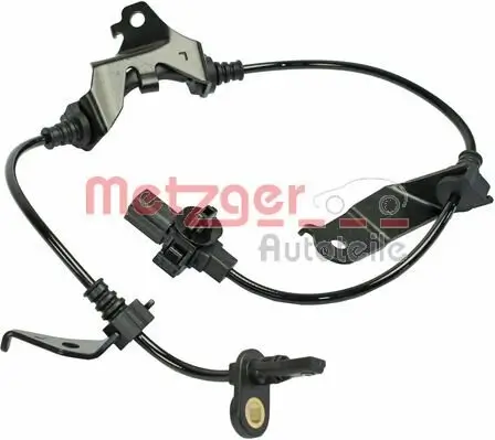 Sensor, Raddrehzahl Vorderachse links METZGER AUTOTEILE 0900849