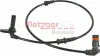 Sensor, Raddrehzahl Vorderachse links METZGER 0900859 Bild Sensor, Raddrehzahl Vorderachse links METZGER 0900859