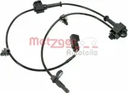 Sensor, Raddrehzahl METZGER 0900865