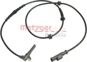 Sensor, Raddrehzahl METZGER 0900888