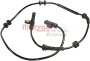 Sensor, Raddrehzahl METZGER 0900897