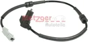 Sensor, Raddrehzahl METZGER 0900899