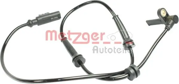 Sensor, Raddrehzahl Vorderachse rechts METZGER AUTOTEILE 0900900