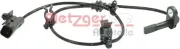 Sensor, Raddrehzahl METZGER 0900908