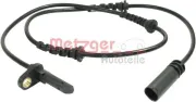 Sensor, Raddrehzahl METZGER 0900909