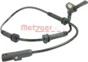 Sensor, Raddrehzahl METZGER 0900912