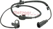 Sensor, Raddrehzahl METZGER 0900919