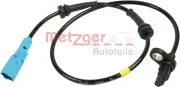 Sensor, Raddrehzahl METZGER 0900922