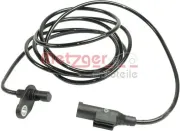 Sensor, Raddrehzahl METZGER 0900924