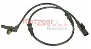 Sensor, Raddrehzahl METZGER 0900939