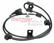 Sensor, Raddrehzahl METZGER 0900957