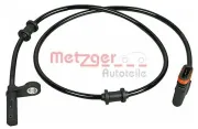 Sensor, Raddrehzahl METZGER 0900965