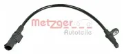 Sensor, Raddrehzahl Hinterachse METZGER 0900967