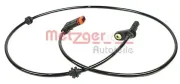 Sensor, Raddrehzahl METZGER 0900974