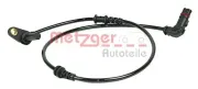 Sensor, Raddrehzahl METZGER 0900976