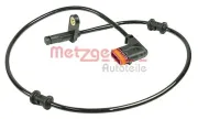 Sensor, Raddrehzahl METZGER 0900977