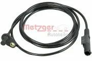 Sensor, Raddrehzahl METZGER 0900987