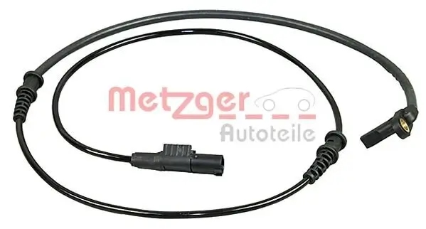 Sensor, Raddrehzahl Vorderachse METZGER 0900989