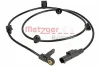 Sensor, Raddrehzahl Hinterachse METZGER 0900990