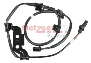 Sensor, Raddrehzahl METZGER 0900991