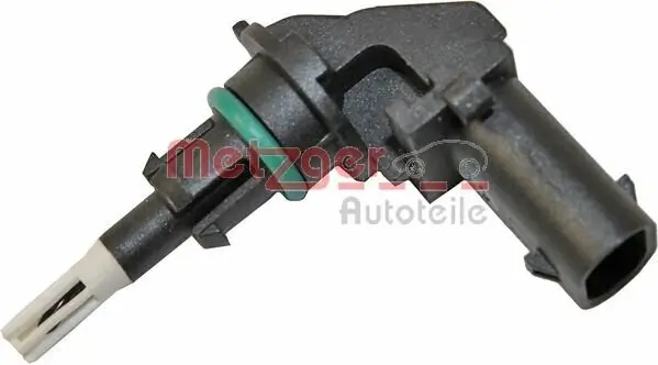 Sensor, Ansauglufttemperatur 12 V METZGER 0905444