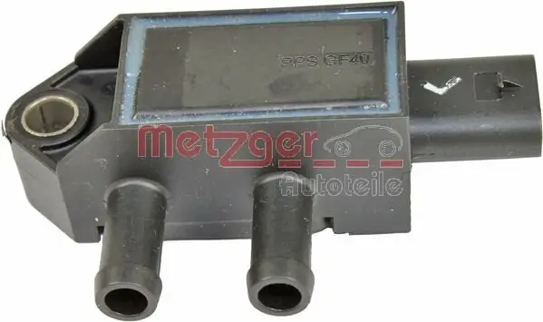 Sensor, Abgasdruck METZGER AUTOTEILE 0906218