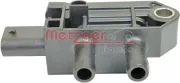 Sensor, Abgasdruck METZGER 0906286