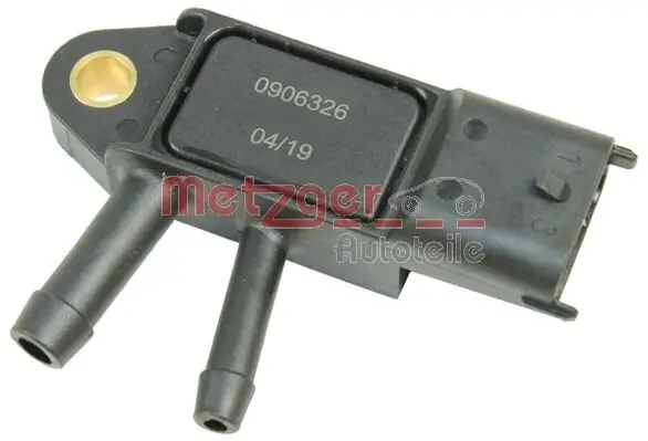 Sensor, Abgasdruck METZGER 0906326