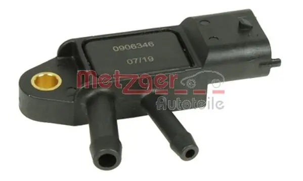 Sensor, Abgasdruck METZGER 0906346