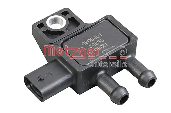 Sensor, Abgasdruck METZGER 0906401