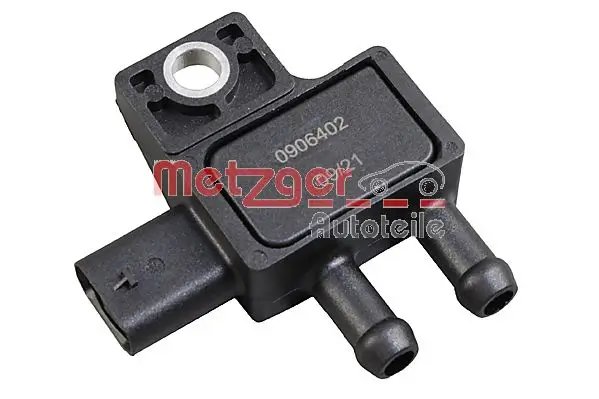 Sensor, Abgasdruck METZGER 0906402