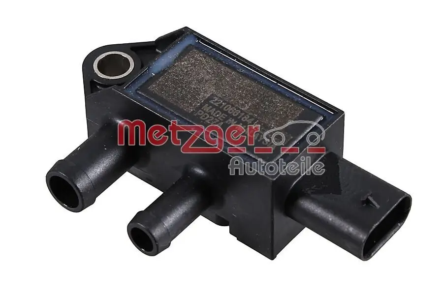 Sensor, Abgasdruck Rußpartikelfilter METZGER AUTOTEILE 0906474