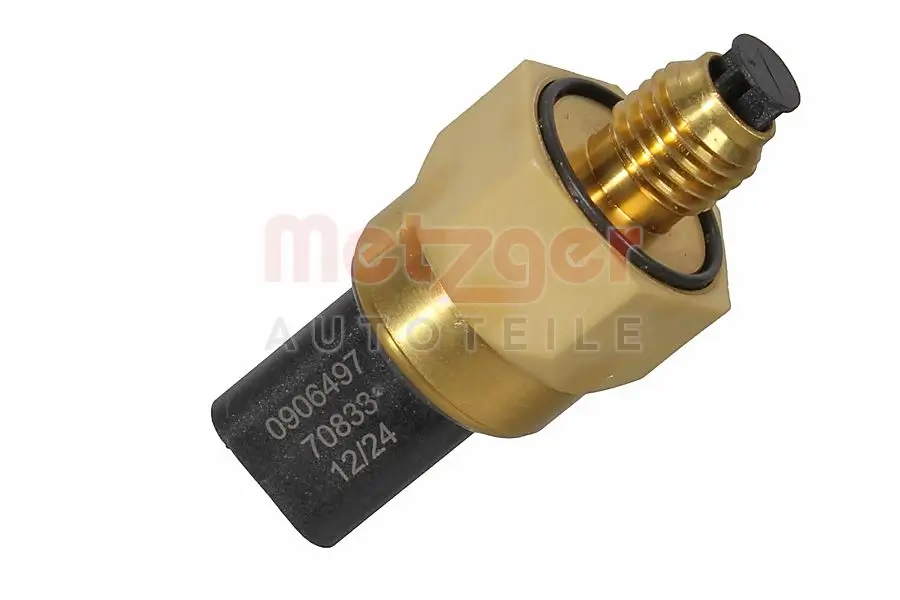 Sensor, Öltemperatur/-druck Motorblock METZGER AUTOTEILE 0906497