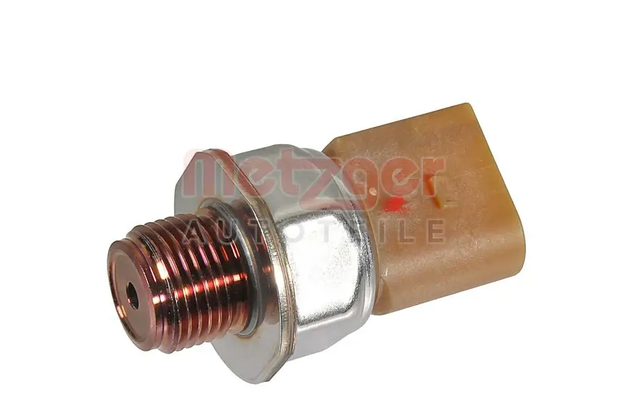 Sensor, Kraftstoffdruck Kraftstoffverteilerrohr METZGER AUTOTEILE 0906523