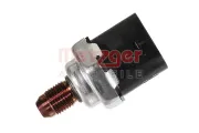 Sensor, Kraftstoffdruck Kraftstoffverteilerrohr METZGER AUTOTEILE 0906529