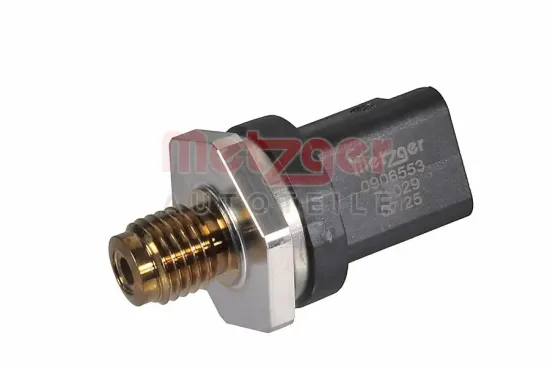 Sensor, Kraftstoffdruck Kraftstoffverteilerrohr METZGER AUTOTEILE 0906553 Bild Sensor, Kraftstoffdruck Kraftstoffverteilerrohr METZGER AUTOTEILE 0906553