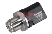 Sensor, Kraftstoffdruck Kraftstoffverteilerrohr METZGER AUTOTEILE 0906560