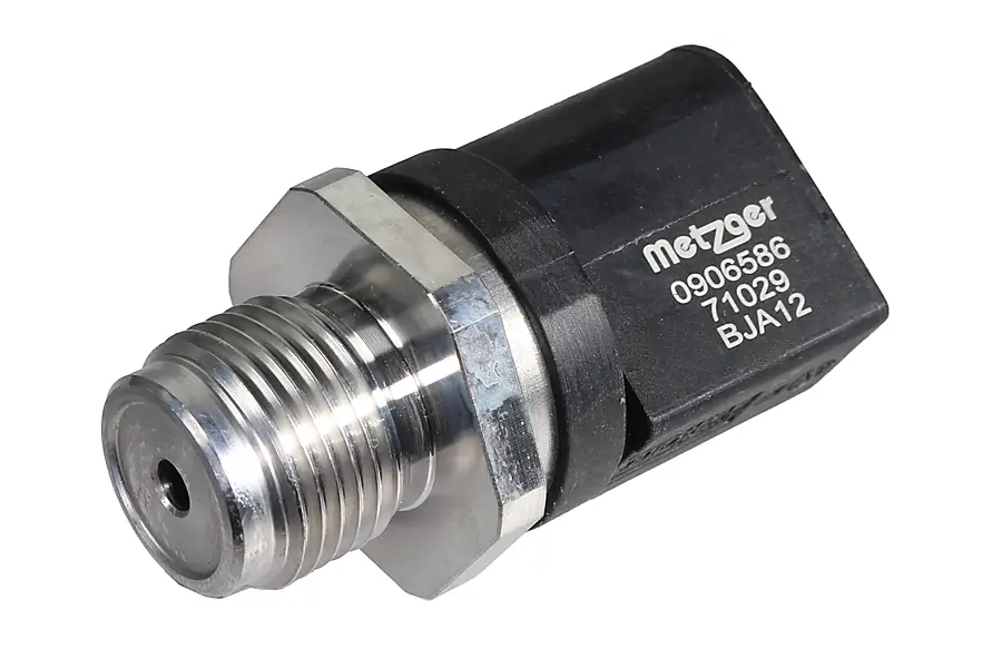 Sensor, Kraftstoffdruck Kraftstoffverteilerrohr METZGER AUTOTEILE 0906586