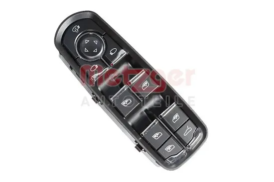 Schalter, Fensterheber fahrerseitig vorne METZGER AUTOTEILE 09161007 Bild Schalter, Fensterheber fahrerseitig vorne METZGER AUTOTEILE 09161007