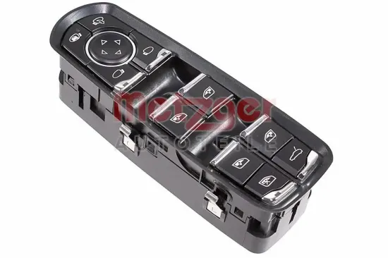 Schalter, Fensterheber fahrerseitig vorne METZGER AUTOTEILE 09161008 Bild Schalter, Fensterheber fahrerseitig vorne METZGER AUTOTEILE 09161008