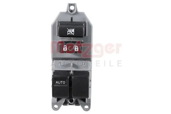 Schalter, Fensterheber fahrerseitig vorne METZGER AUTOTEILE 09161047 Bild Schalter, Fensterheber fahrerseitig vorne METZGER AUTOTEILE 09161047