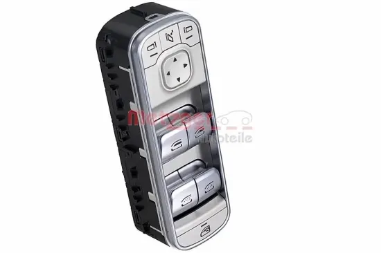 Schalter, Fensterheber fahrerseitig vorne METZGER AUTOTEILE 09161150 Bild Schalter, Fensterheber fahrerseitig vorne METZGER AUTOTEILE 09161150