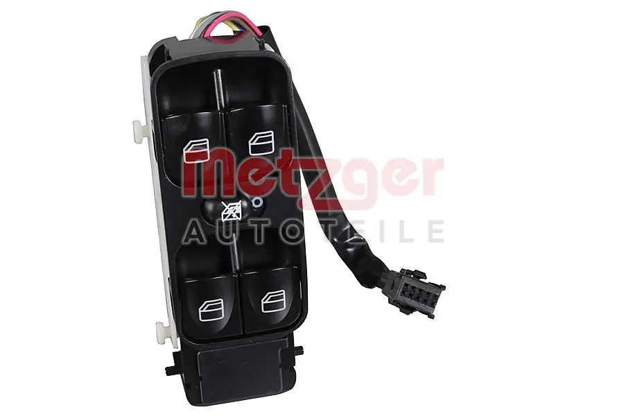 Schalter, Fensterheber fahrerseitig vorne METZGER AUTOTEILE 09161155