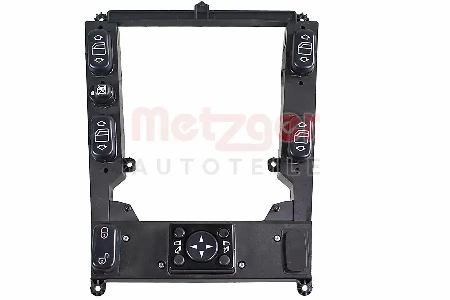 Schalter, Fensterheber Mittelkonsole vorne METZGER AUTOTEILE 09161157
