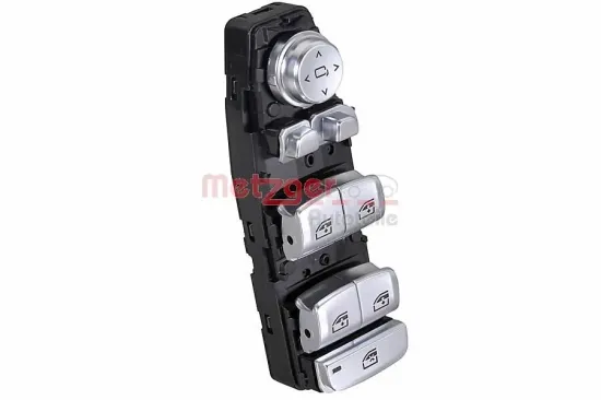Schalter, Fensterheber fahrerseitig vorne METZGER AUTOTEILE 09161160 Bild Schalter, Fensterheber fahrerseitig vorne METZGER AUTOTEILE 09161160