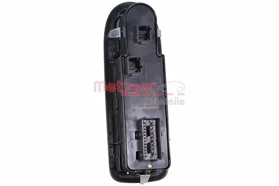 Schalter, Fensterheber fahrerseitig vorne METZGER AUTOTEILE 09161180 Bild Schalter, Fensterheber fahrerseitig vorne METZGER AUTOTEILE 09161180